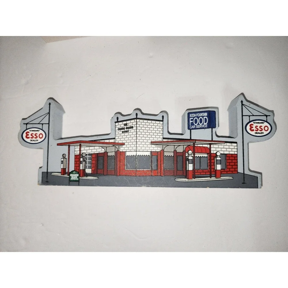 2012 limited edition‎ collectible shelf sitter Crossroad Restaurant Gretna